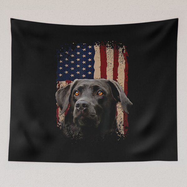 Item preview, American Black Labrador USA Flag Lab Owner designed and sold by Goleon12.