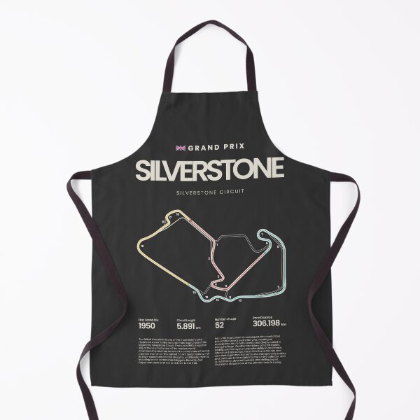 Item preview, Silverstone Circuit | British Grand Prix Motorsports Circuit Map designed and sold by aio.