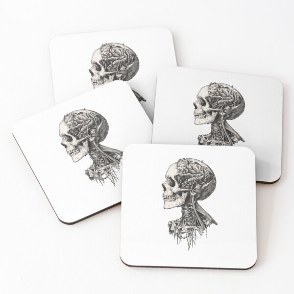 Item preview, Human Skull Skeleton Art designed and sold by TubyShop.