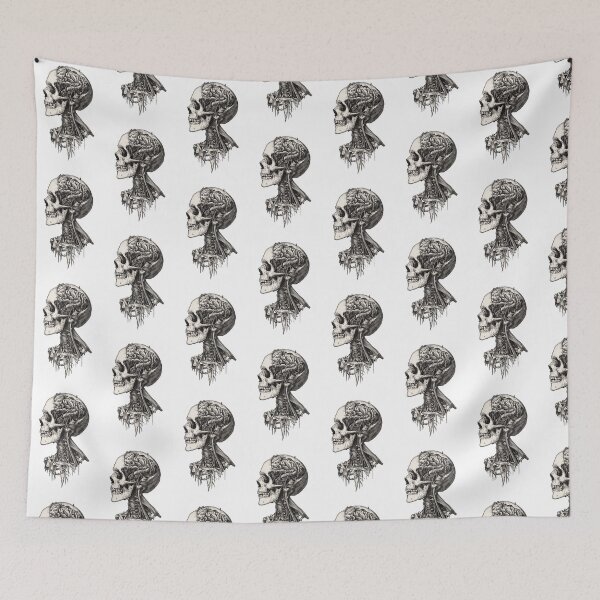 Item preview, Human Skull Skeleton Art designed and sold by TubyShop.