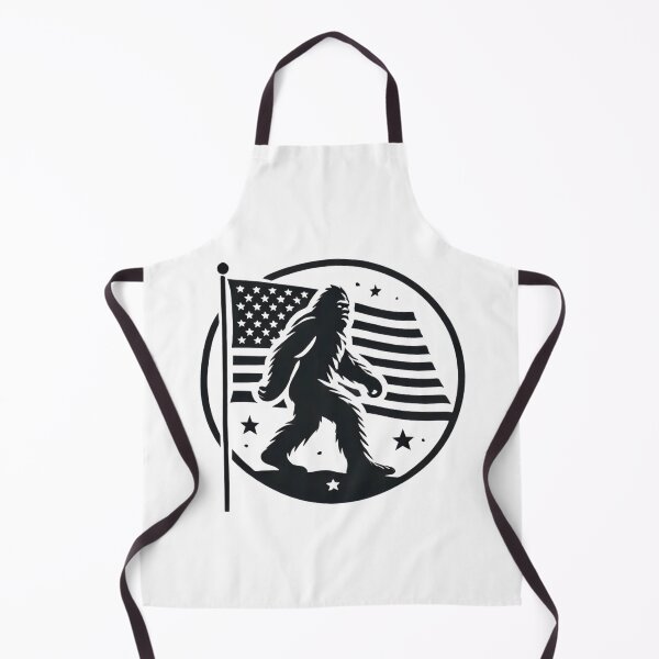 Item preview, Copy of Bigfoot with American Flag – Patriotic Sasquatch Design designed and sold by PaulaDesignCo.