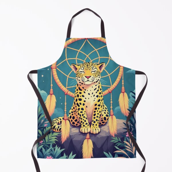 Item preview, Leopard in a dreamcatcher designed and sold by ReneMM.