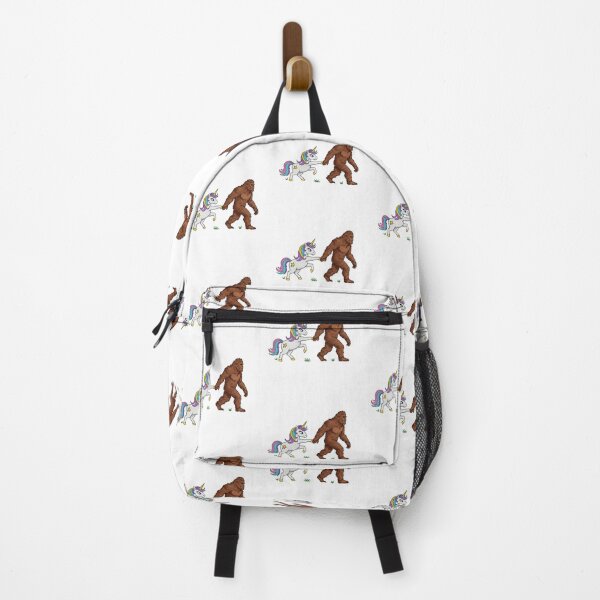 Item preview, Magical Unicorn and Bigfoot Sasquatch Holding Hands designed and sold by TeeARTHY.