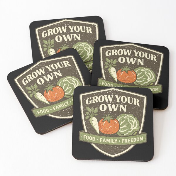 Item preview, Grow Your Own Shirt – Food Family Freedom – Homestead Garden designed and sold by WildWonderfulWear.