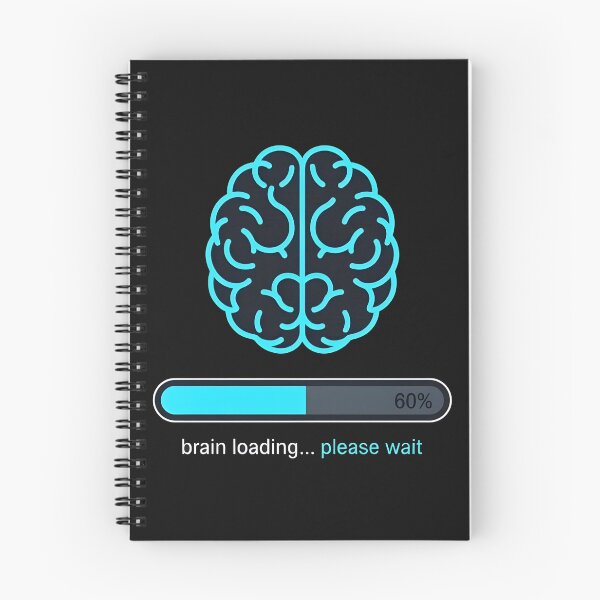 Item preview, Brain Loading Please Wait | Funny Tech & Student Humor designed and sold by MouradStudio.