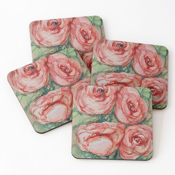 Item preview, Watercolor Roses designed and sold by Kara Draws.