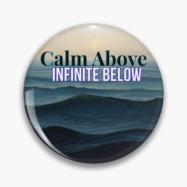 Item preview, Calm Above Infinite Below designed and sold by Ancestral Roots.