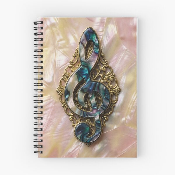 Item preview, Celluloid Treble Clef designed and sold by Tridentulus.