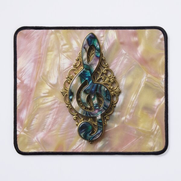 Item preview, Celluloid Treble Clef designed and sold by Tridentulus.