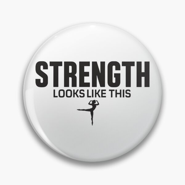 Item preview, Strength Look Like This - Gym, Dancer, Pole Dance Art designed and sold by Stellar Motion by Kornelia.