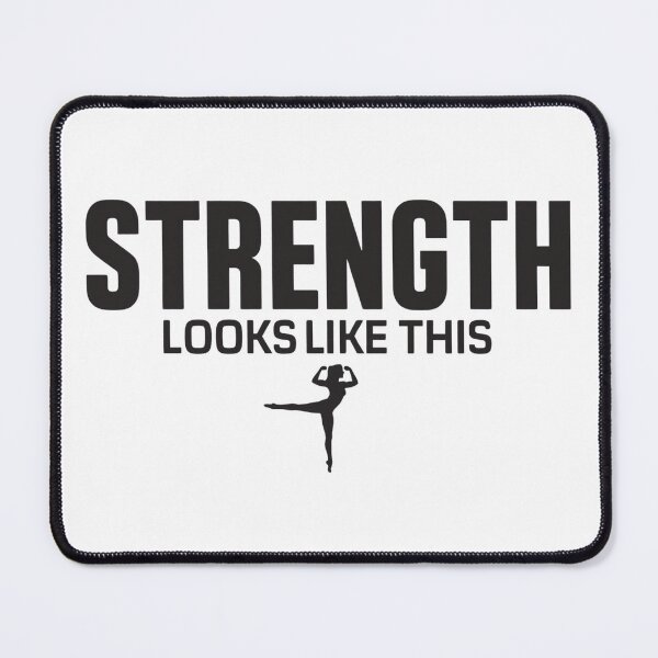Item preview, Strength Look Like This - Gym, Dancer, Pole Dance Art designed and sold by Stellar Motion by Kornelia.