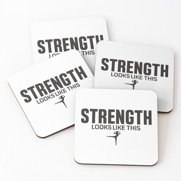 Item preview, Strength Look Like This - Gym, Dancer, Pole Dance Art designed and sold by Stellar Motion by Kornelia.
