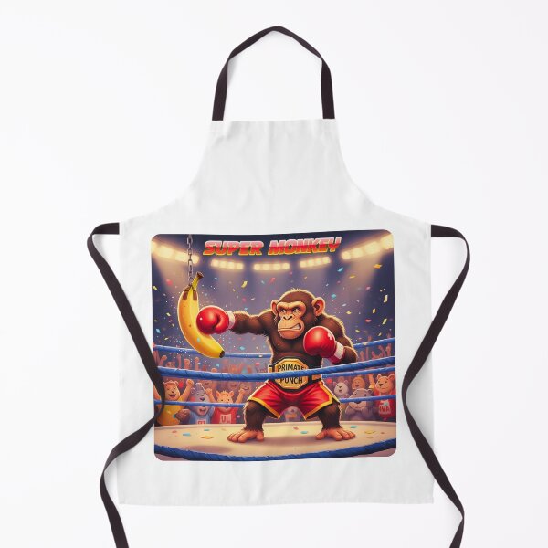 Item preview, punch monkey fighting designed and sold by Art Wave Studio.
