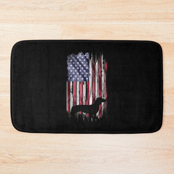 Item preview, Vintage American Flag Love Dachshund Dog Wiener Silhouette for Men Women Kids designed and sold by Goleon12.