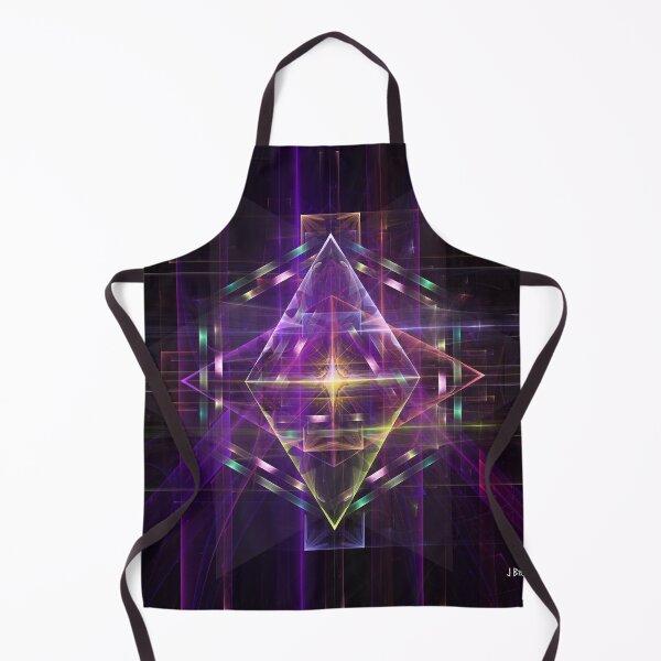 Item preview, Symmetrical Neon Geometry Art - Borsalino (Square Version) designed and sold by studiobprints.