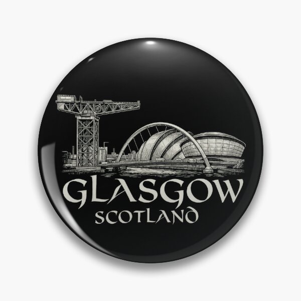 Item preview, Glasgow Scotland River Clyde Art - Finnieston Crane & SEC Skyline designed and sold by Loom on the Loch.