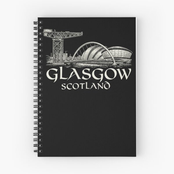 Item preview, Glasgow Scotland River Clyde Art - Finnieston Crane & SEC Skyline designed and sold by Loom on the Loch.