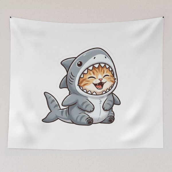 Item preview, Shark Cat designed and sold by Snurly.