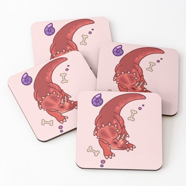 Item preview, Cute Triceratops With Fossils designed and sold by Aloe and Monstera.