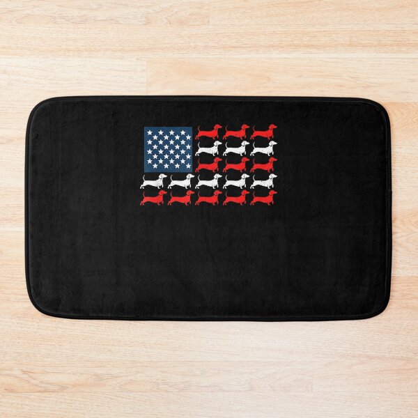 Item preview, American Flag with Dachshund Dog 4th of july Men Women Kids designed and sold by Goleon12.