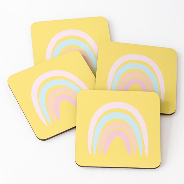 Item preview, Retro Rainbow in Yellow designed and sold by Ink & Print Store .