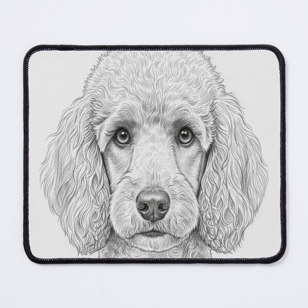 Item preview, PRETTY POODLE WANTING YOU ai generated created by frasues designed and sold by frasues.