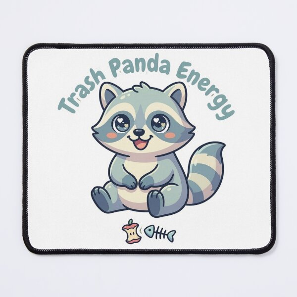 Item preview, Trash Panda Energy – Funny Raccoon Cute Aesthetic Design designed and sold by SarcasmThreads.