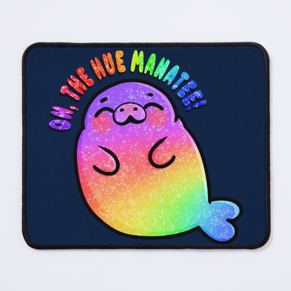 Item preview, Oh, The Hue Manatee designed and sold by Art by Morgan Campillo.