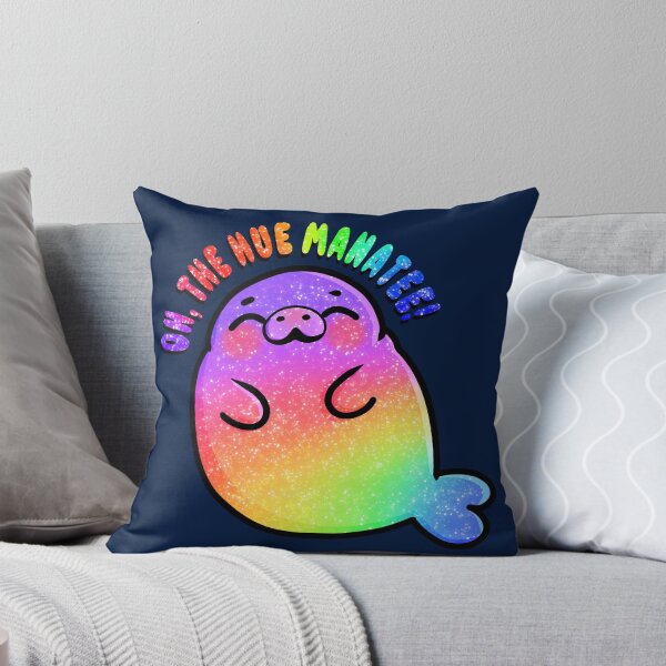 Item preview, Oh, The Hue Manatee designed and sold by Art by Morgan Campillo.