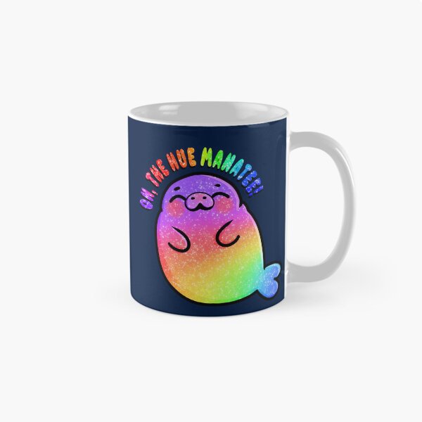 Item preview, Oh, The Hue Manatee designed and sold by Art by Morgan Campillo.