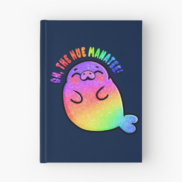 Item preview, Oh, The Hue Manatee designed and sold by Art by Morgan Campillo.