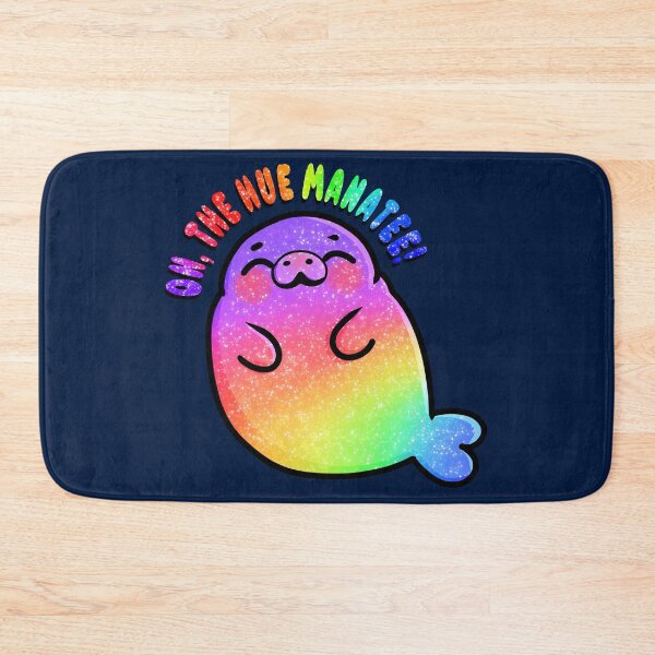 Item preview, Oh, The Hue Manatee designed and sold by Art by Morgan Campillo.