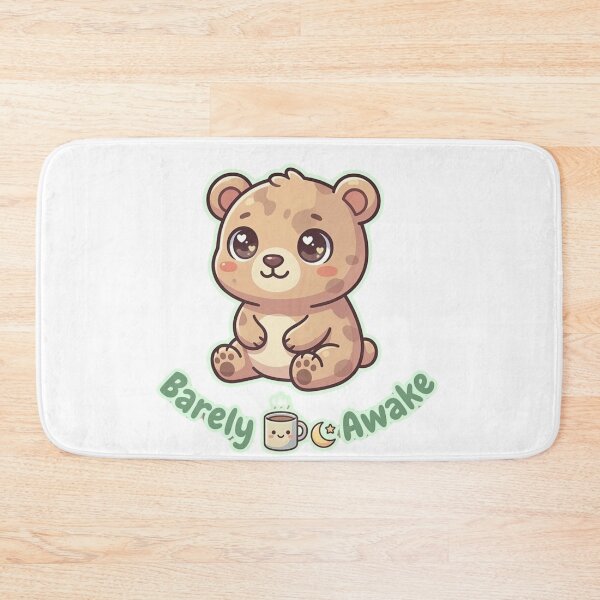 Item preview, Barely Awake Cute Bear – Funny Sleepy Aesthetic Design designed and sold by SarcasmThreads.