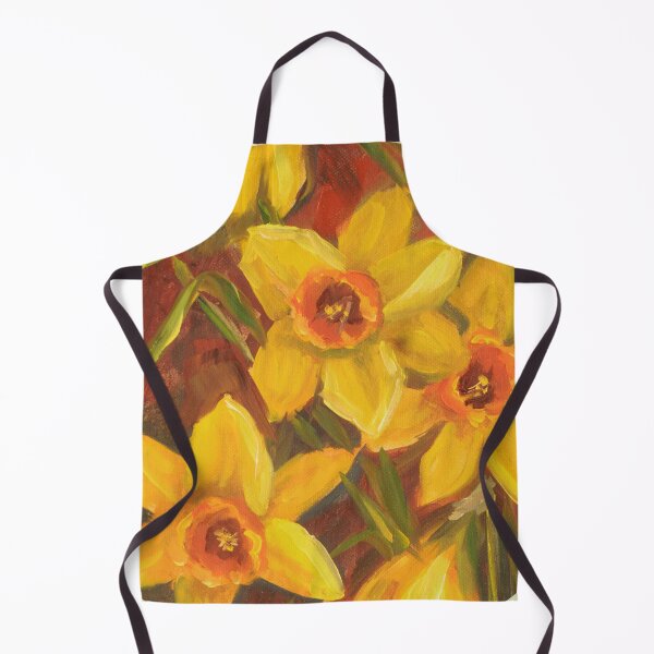 Item preview, Find Your Own Light - Yellow Daffodil Floral Ellipse designed and sold by JurateArt-DK.
