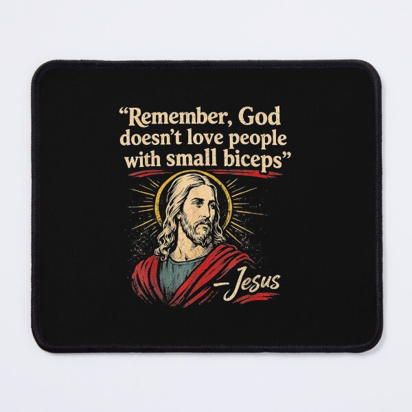Item preview, Remember God Doesn’t Love People With Small Biceps designed and sold by DexertimaArt.