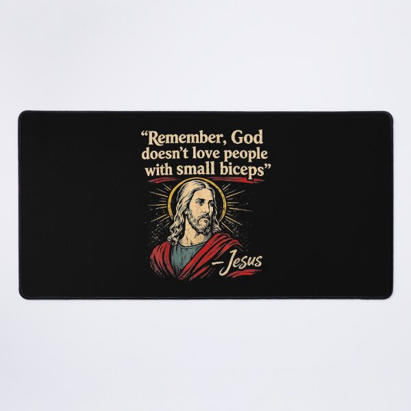 Item preview, Remember God Doesn’t Love People With Small Biceps designed and sold by DexertimaArt.