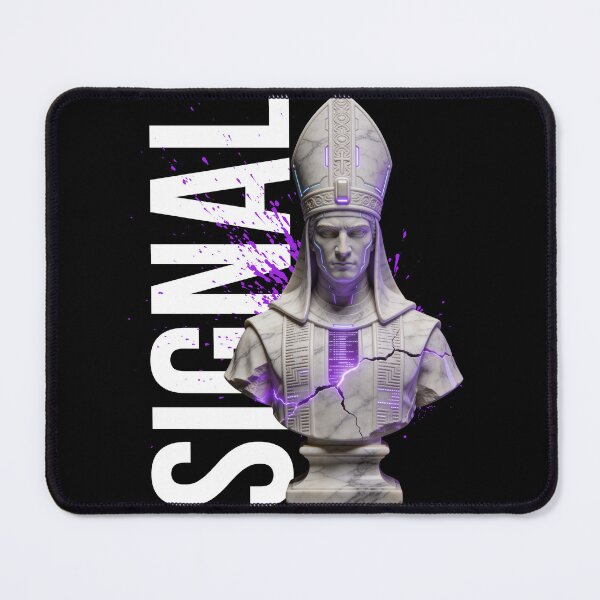 Item preview, SIGNAL – Digital Priest Marble Statue designed and sold by Marble Void.