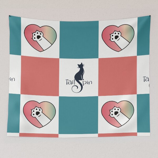 Item preview, Tailspin Cat Sanctuary pattern designed and sold by Miscelenious.