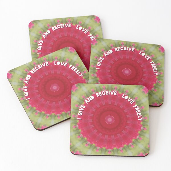 Item preview, I give and receive love freely mandala  designed and sold by sonamkumari333.