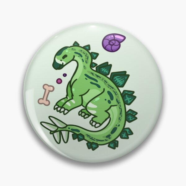 Item preview, Cute Stegosaurus With Fossils designed and sold by Aloe and Monstera.