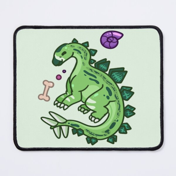 Item preview, Cute Stegosaurus With Fossils designed and sold by Aloe and Monstera.