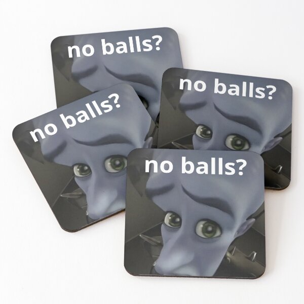 Item preview, Funny Megamind Meme No Balls, Funny gift idea designed and sold by enryghilu.