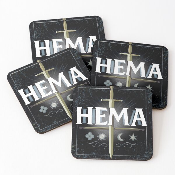 Item preview, HEMA Medieval Sword Emblem – Black Graffiti Style Design designed and sold by Sklines Art | Mrz Danelli.