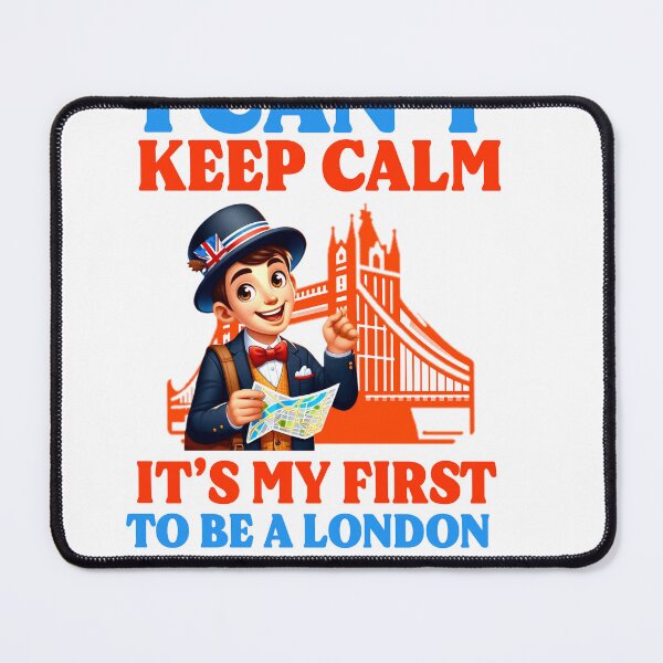 Item preview, First Time London Tour Guide - I Can't Keep Calm Funny Career Gift designed and sold by Abibless1998.