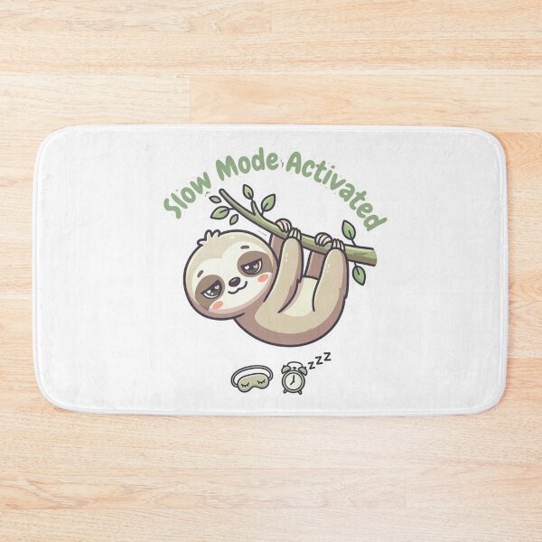 Item preview, Slow Mode Activated – Funny Sloth Cute Lazy Aesthetic Design  designed and sold by SarcasmThreads.
