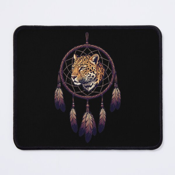 Item preview, Leopard in a dreamcatcher designed and sold by ReneMM.