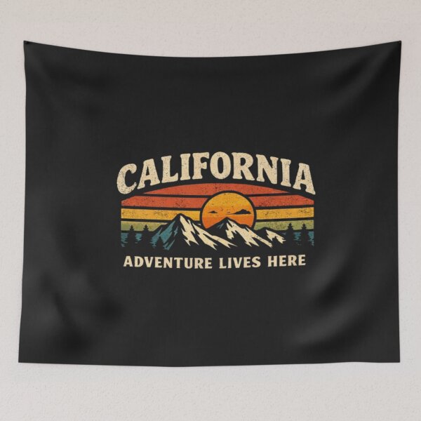 Item preview, California Adventure Lives Here designed and sold by BlackRockX.