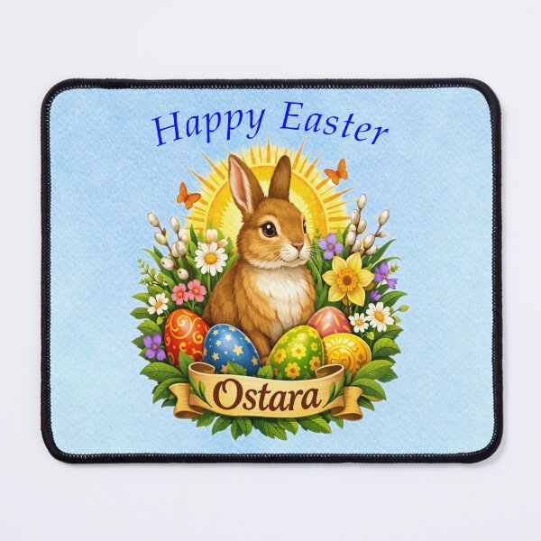 Item preview, Easter Ostara Blessings – Spring Renewal Rabbit designed and sold by MysticOzzy.