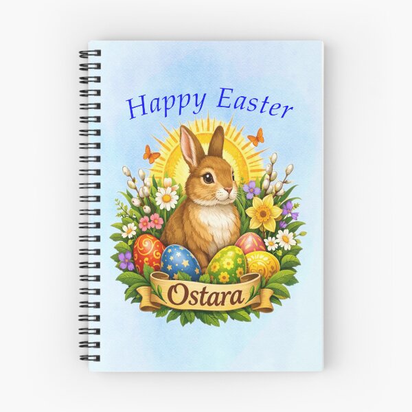 Item preview, Easter Ostara Blessings – Spring Renewal Rabbit designed and sold by MysticOzzy.