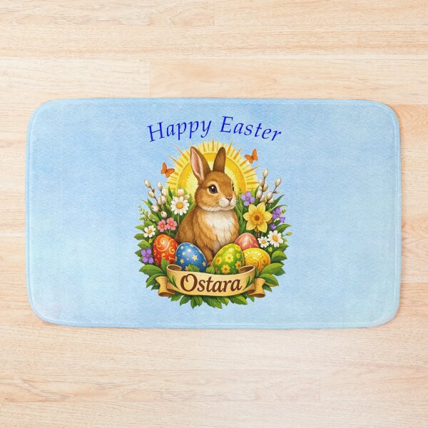 Item preview, Easter Ostara Blessings – Spring Renewal Rabbit designed and sold by MysticOzzy.